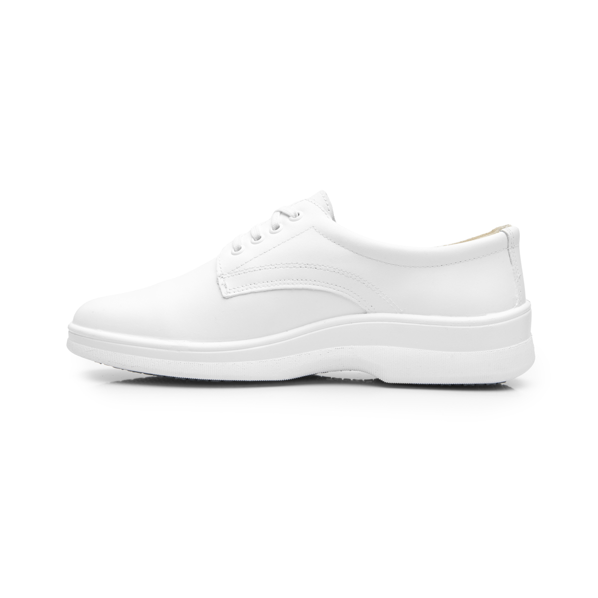 Flat De Servicio/Clínico Flexi Con Sistema De Mejor Agarre Para Mujer - Estilo 05807 Blanco