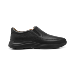 Slip On Casual Quirelli para Hombre con Corte Acojinado Estilo 702508 Negro