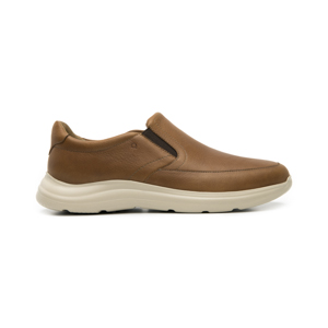 Slip On Casual Quirelli para Hombre con Corte Acojinado Estilo 702508 Tan