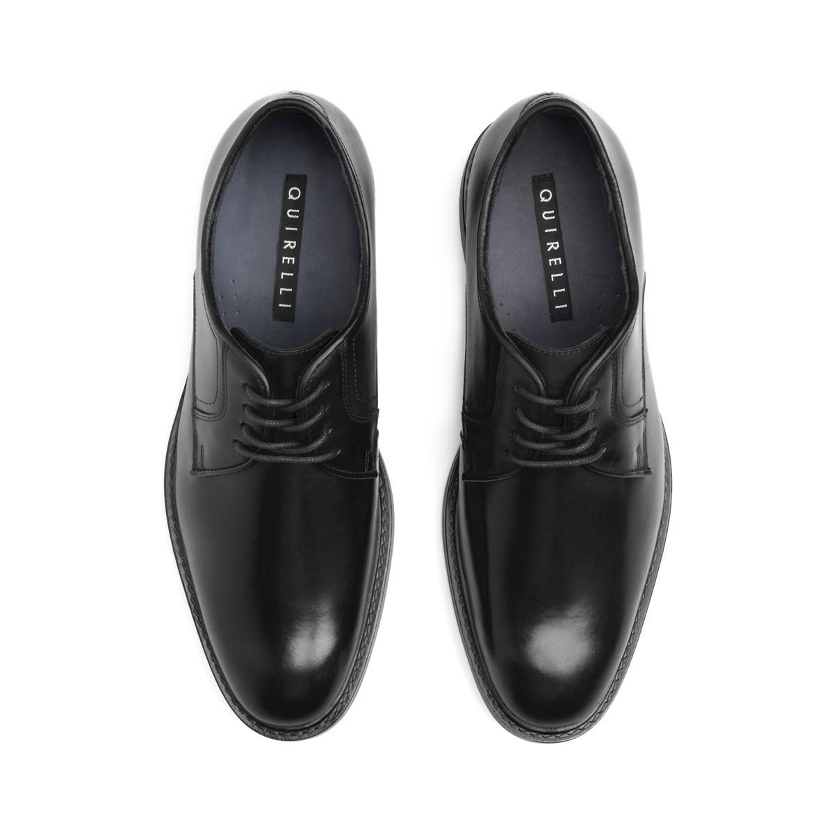 Derby Vestir Quirelli para Hombre Estilo 702706 Negro
