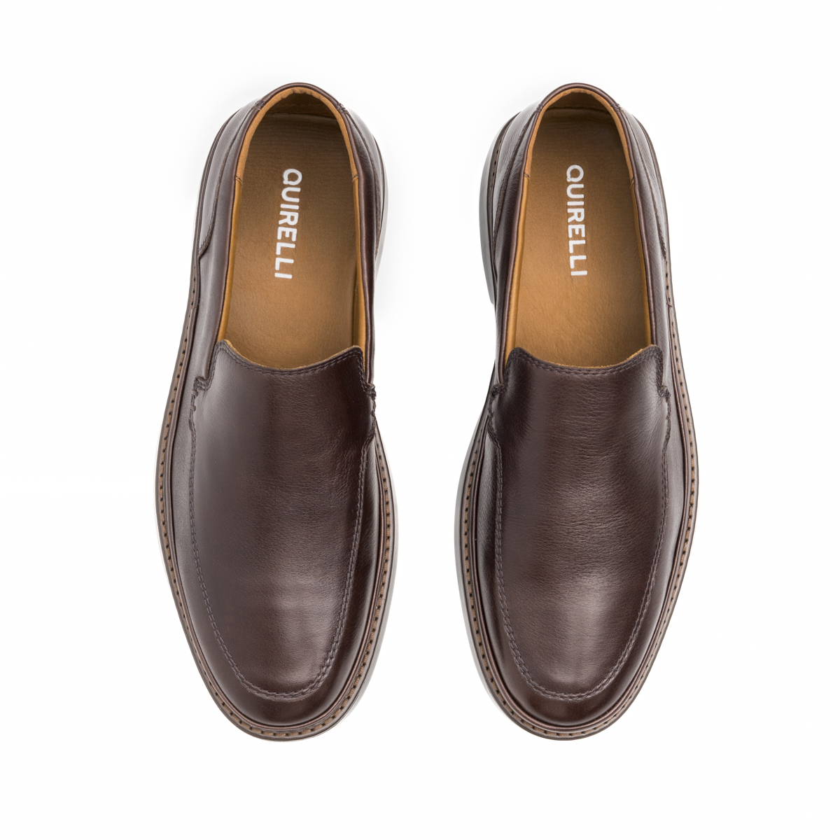 Calzado Dress Casual Quirelli para Hombre Estilo 705704 Chocolate