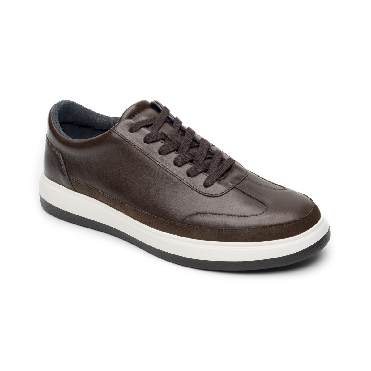 Sneaker Casual Quirelli para Hombre con Plantilla Hexafoam Estilo 706503 Chocolate