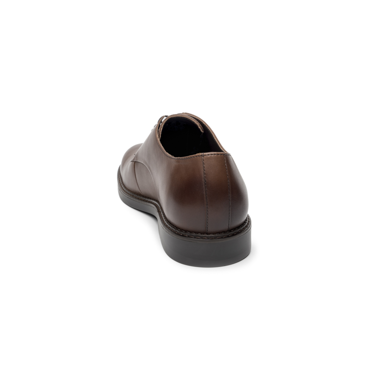 Derby Semivestir Quirelli para Hombre 100 % Piel Estilo 707201 Chocolate