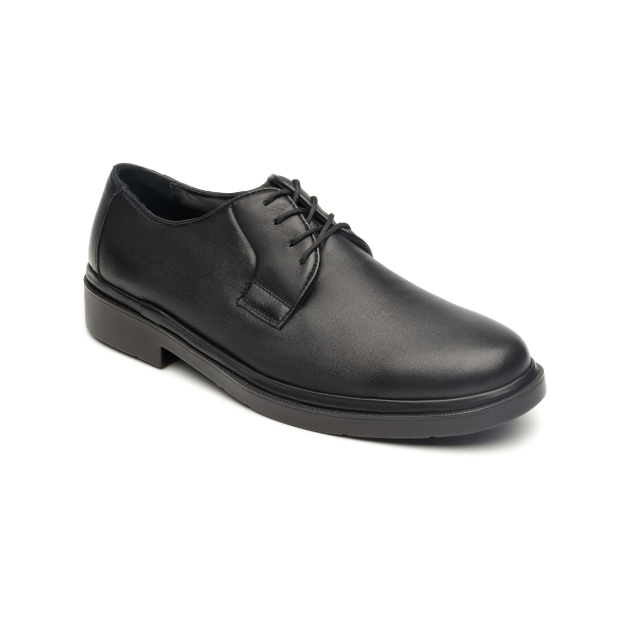 Zapato Casual Para Oficina Quirelli Con Corte Acojinado Para Hombre - Estilo 85101 Negro