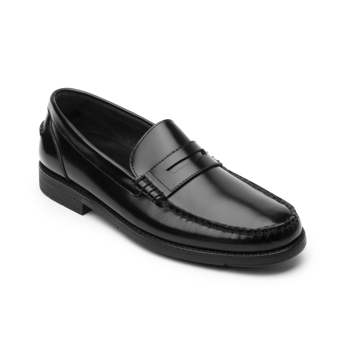 Mocasín Con Antifaz Quirelli para Hombre con Construcción Guante Estilo 87904 Negro